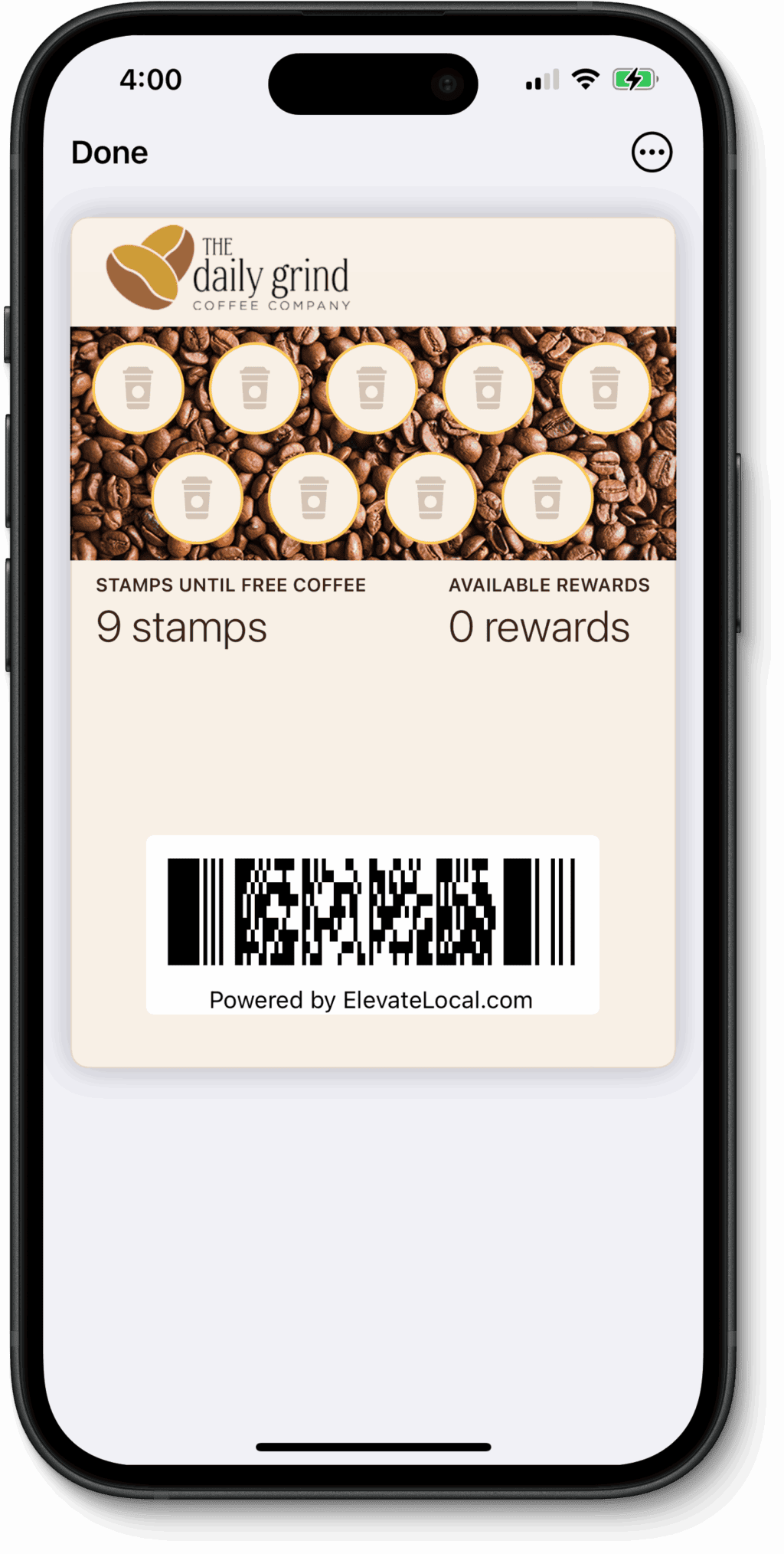 digital loyalty card